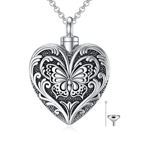 Aoboco Ts For Her Cremation Jewelry For Ashes Sterling Silver Urn Necklace Keepsake Urns