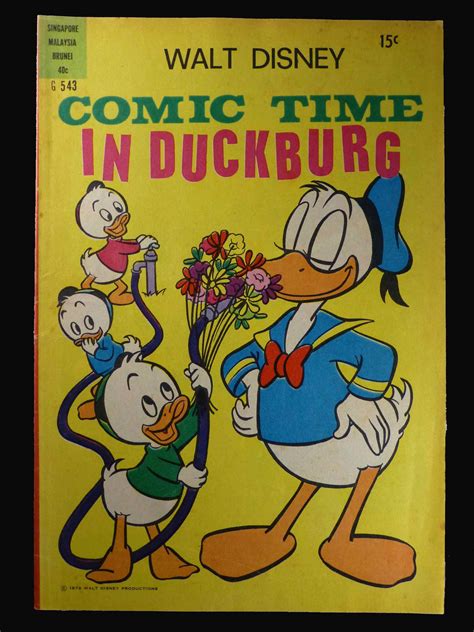 G543 Comic Time In Duckburg 1973 Ozzie Comics