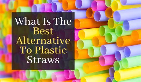 What Is The Best Alternative To Plastic Straws Discover The Top 5 Eco