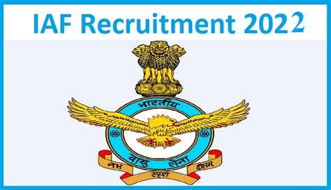 Iaf Group C Recruitment 2022 Notification Released Apply Now