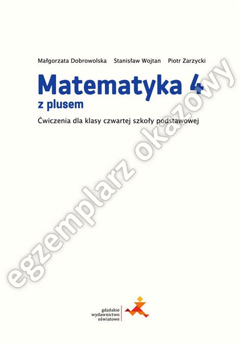 Matematyka Z Plusem Wiczenia Wersja C