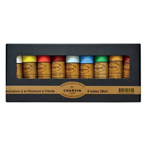 Charvin Extra Fine Oils Bonjour Set Of Ml Tubes Assorted Colors