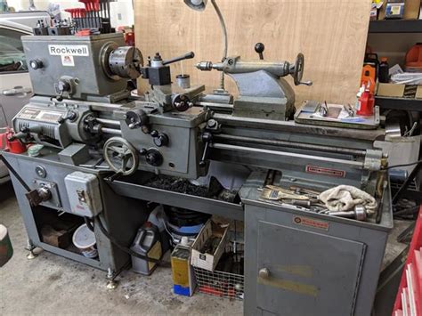 Rockwell Metal Lathe