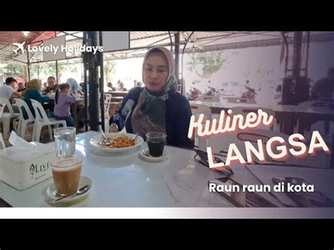 Kuliner Di Kota Langsa Aceh Pulut Bakar Dan Kopi Sanger Youtube