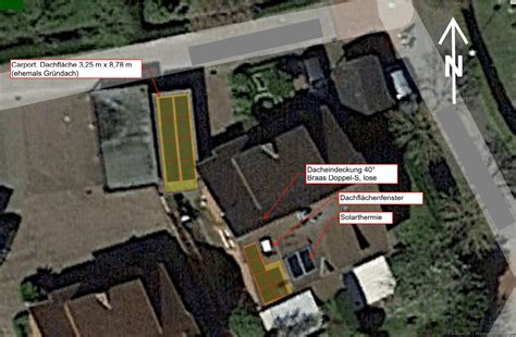 Planungsunterst Tzung Pv Anlage Kwp Kwh Auf Doppelhaush Lfte Und