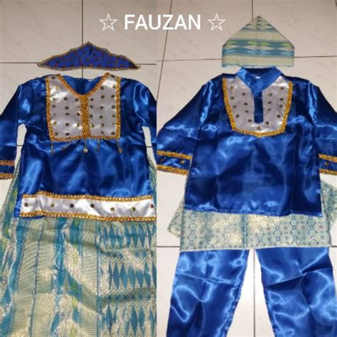 Jual Baju adat bangka belitung TK & SD // Baju bangka belitung ...