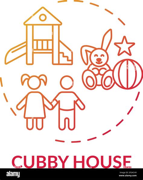 Cubby House Concept Icon Stock Vector Image And Art Alamy