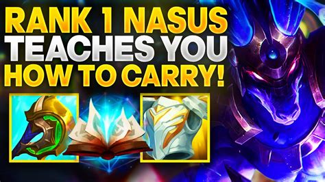 Rank 1 Teaches You How To Carry When Being Camped Nasus Vs Sett