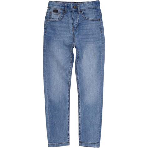 Born Rich Kleinkind Jungen Skinny Jeans Verblasstes Hellblau