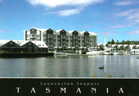 Launceston Seaport Tasmania Postcard Tasmanian Postcards Souvenirs