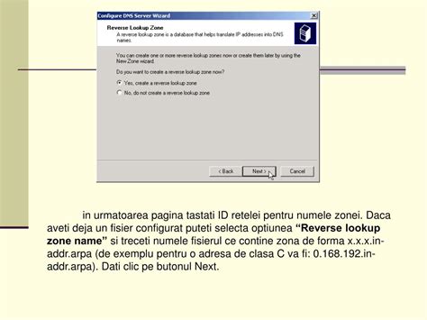PPT INSTALAREA SI CONFIGURAREA UNUI SERVER DNS PE WINDOWS SERVER 2003