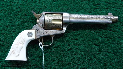 ENGRAVED COLT FIRST GENERATION SINGLE ACTION