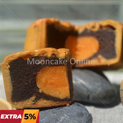 Red Bean Paste Mooncake With 1 Yolk