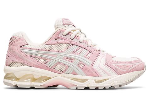 Gel Kayano 14 Women Creampink Salt Womens Sportstyle Shoes And Sneakers Asics Australia