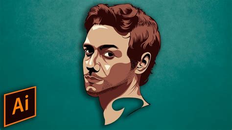 Rostro Vectorizado Con Adobe Illustrator Adobe Illustrator Tutorial