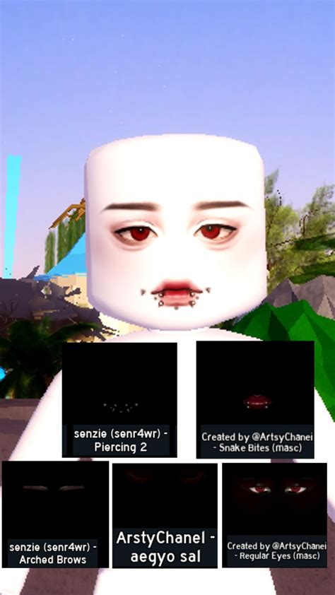 Masc Face Combo On Royalehigh In 2024 Aesthetic Roblox Royale High