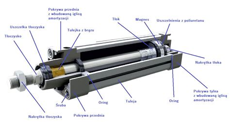 Jak zbudowany jest siłownik pneumatyczny blog martechpneumatyka pl