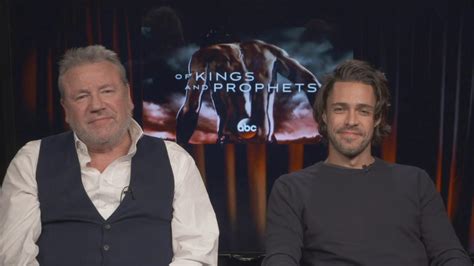 Ray Winstone and Olly Rix talk about starring in ABC's 'Of Kings and ...