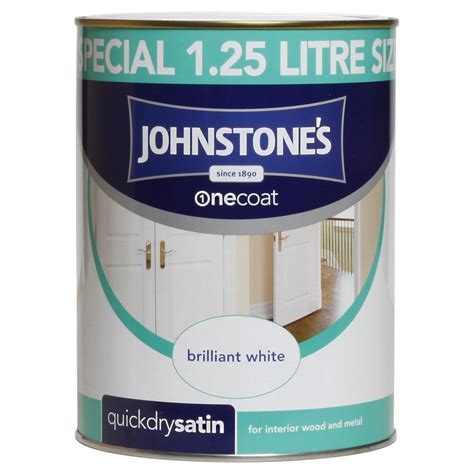 Johnstones 303929 125 Litre One Coat Quick Dry Satin Paint