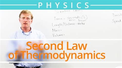 Second Law Of Thermodynamics Chemistry Video By Brightstorm Second Law Of Thermodynamics