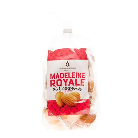 Madeleine Royale de Commercy pur beurre le paquet de 300 g à Prix