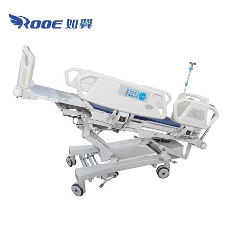 Icu Hospital Bed Extension Electric 8 Function Cardiac Chair Position