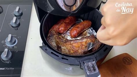 CARNE ASSADA NA AIRFRYER O VERDADEIRO SABOR DE CHURRASCO YouTube