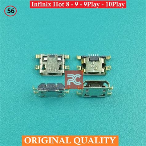 Jual KONEKTOR CAS Infinix Hot Play CONECCTOR CHARGER ORIGINAL Kota Makassar