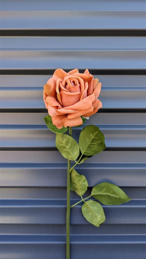 Real Touch Rose Large Akshar Flowers Artificial Beauty