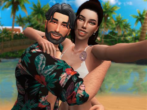 Couple Selfies Art Sims 4 Couple Poses Sims 4 Sims 4 Traits Images