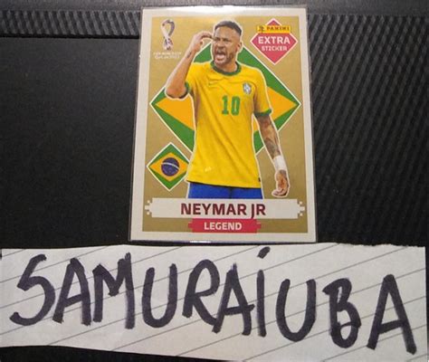 Figurinha Do Neymar Legend Ouro Mercadolivre 📦