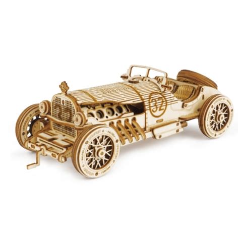 MC401 Sports Car 3D Three -Dimensional Puzzle Board Children Wood ...