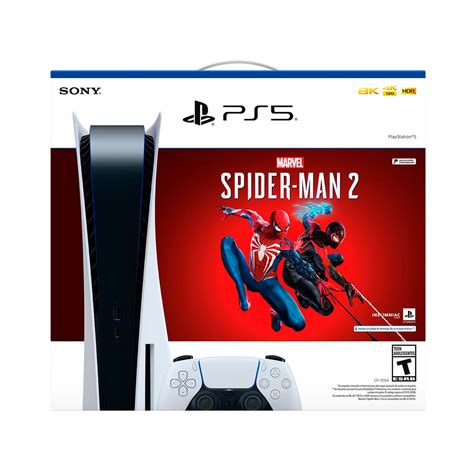 Consola Ps5 Standard Edición Spider Man 2