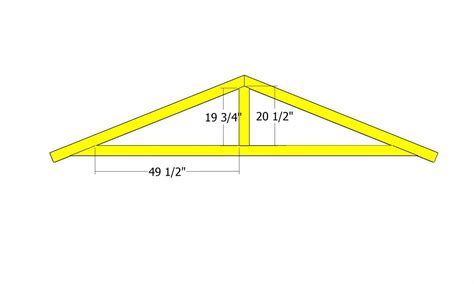 10x14 Gable Shed Roof Plans HowToSpecialist How To Build Step By