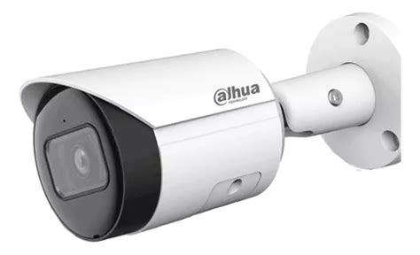 Câmera IP Bullet Dahua Wizsense 4mp 2 8 mm 30mts Microfone branco