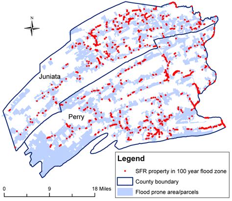 Flood Prone Area And Location Of Observations Download Scientific Diagram