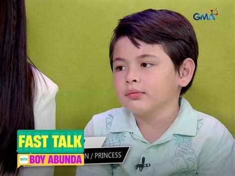 Fast Talk With Boy Abunda Mayor Rambo Euwenn Mikaell Nilaglag Si