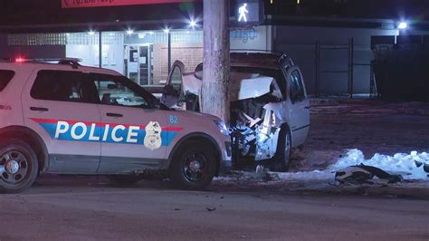 Man Dead After Hitting Pole In West Columbus Crash