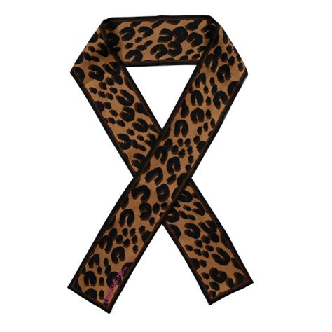 Louis Vuitton Silk Leopard Bandeau Scarf Marron 1378987 Fashionphile