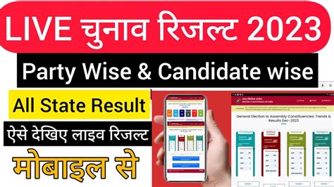 Rajasthan Election Result Live Rajasthan Election Result Mobile Se