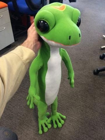 Large GEICO Gecko - 36-inch plush GEICO Gecko collector's doll ...