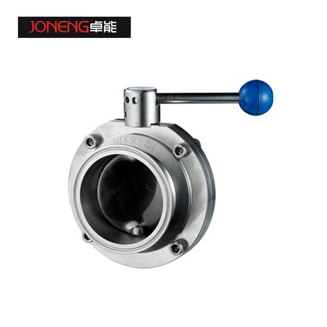 Stainless Steel Sanitary DIN Quick Installation Manual Butterfly Valve