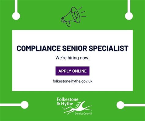 Folkestone And Hythe District Council On Linkedin 📣 We Re Hiring For A Compliance Senior