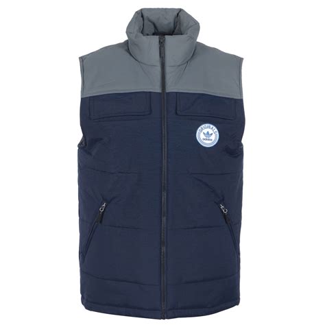 Adidas Originals Mens Praezision Gilet Padded Bodywarmer Jacket Vest