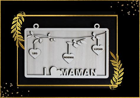 Personalized Wooden Family Frame Family Gift Grandpa - Etsy