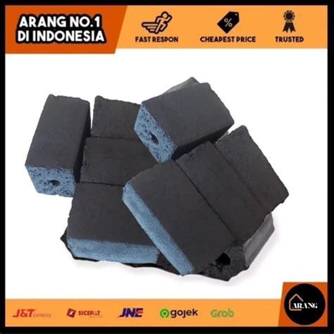 Jual Arang Briket Balok Batok Kelapa Bbq Barbeque Kemasan 1 Kg