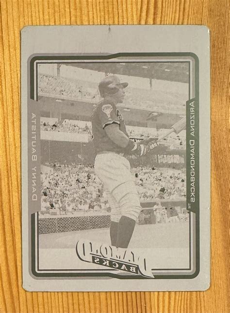 Danny Bautista 2005 Topps Chrome Magenta Printing Plate 11