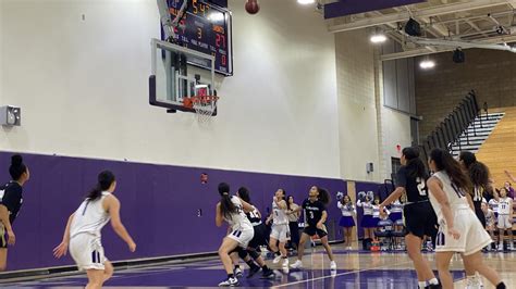 Girls’ Basketball Round Two of CIF Playoffs 2/15 – Portola Pilot