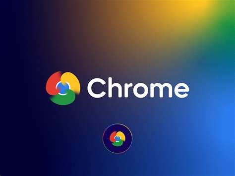 chrome logo redesign by Matin Diamond on Dribbble