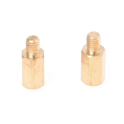 M Male X M Female Mm Long Hexagonal Brass Pcb Standoffs Spacers